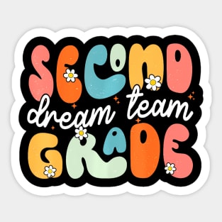 Second Grade Dream Team Back To School Hello 2Nd GradeSecond Grade Dream Team Back To School Hello 2Nd Grade Sticker